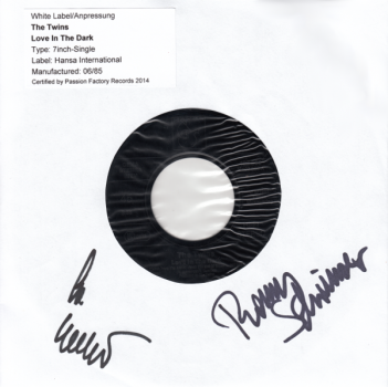 The Twins (7" Single-Weissmuster) Love In The Dark